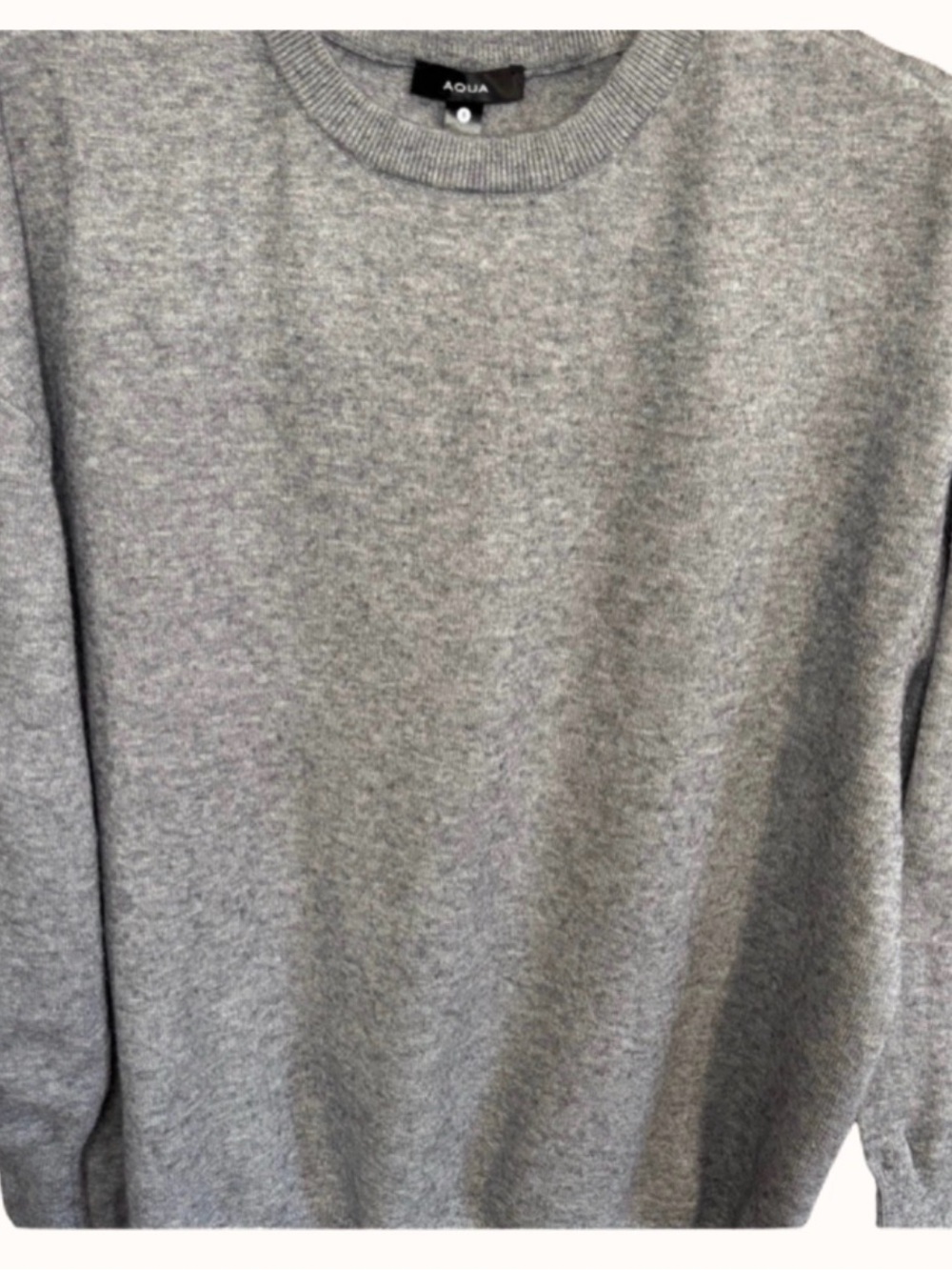 Aqua Gray Men's Sweater